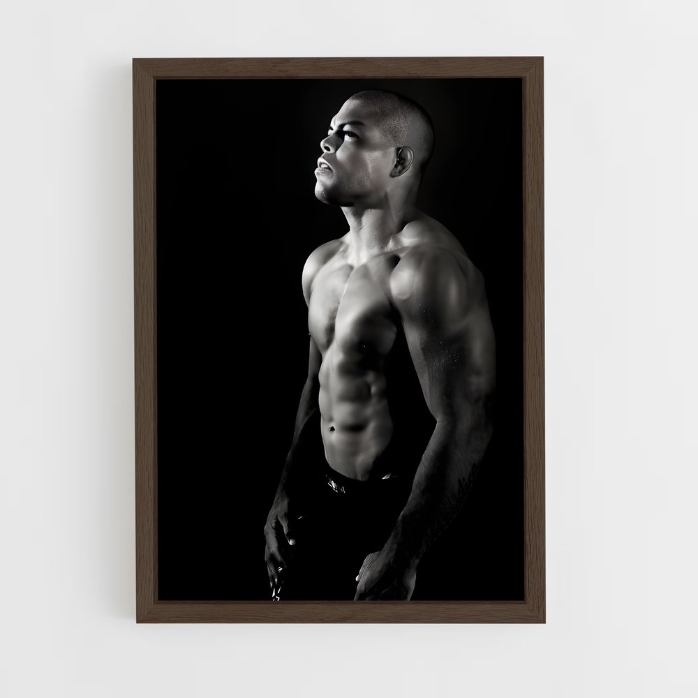 Poster L'Ombre Musclée – affiche Jiu-jitsu brésilien (vue 5)